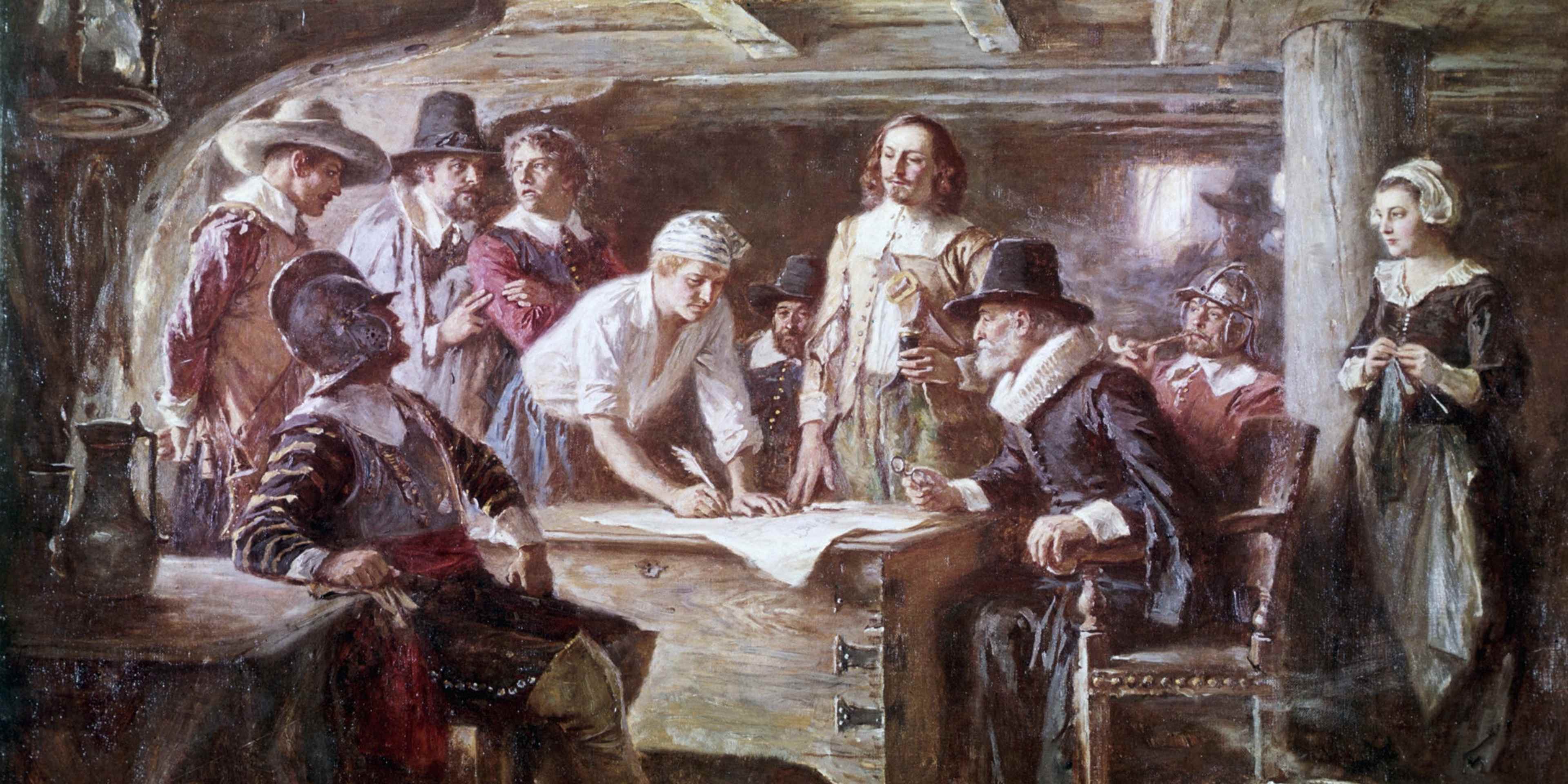 How the Mayflower Compact Laid a Foundation for Democracy | HISTORY 2
