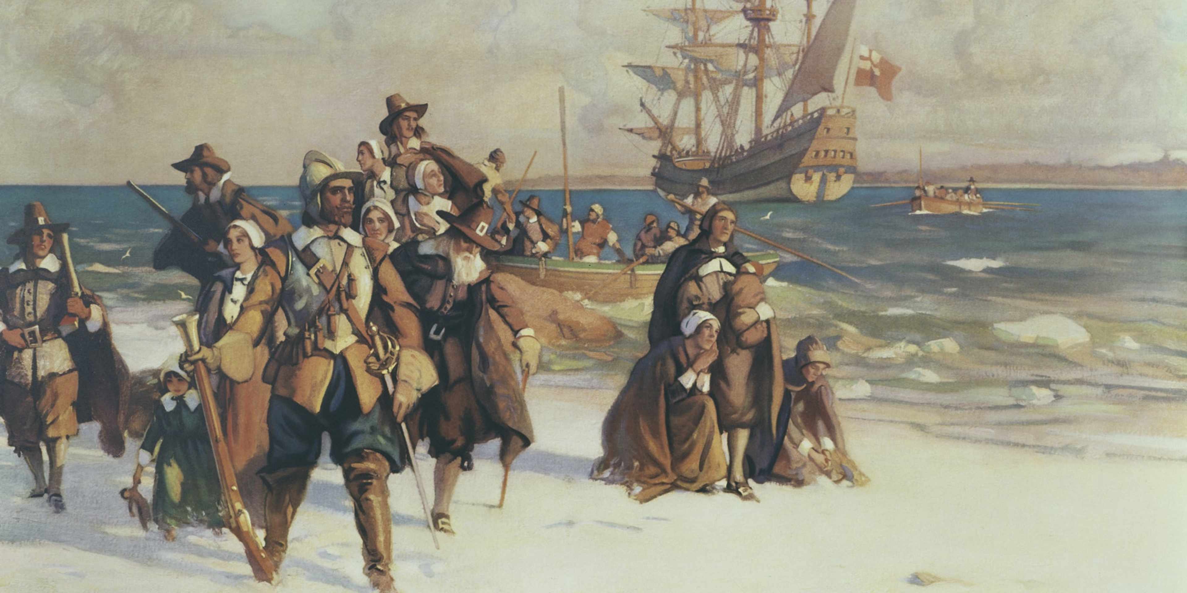 Plymouth Colony - Location, Pilgrims & Thanksgiving | HISTORY 2