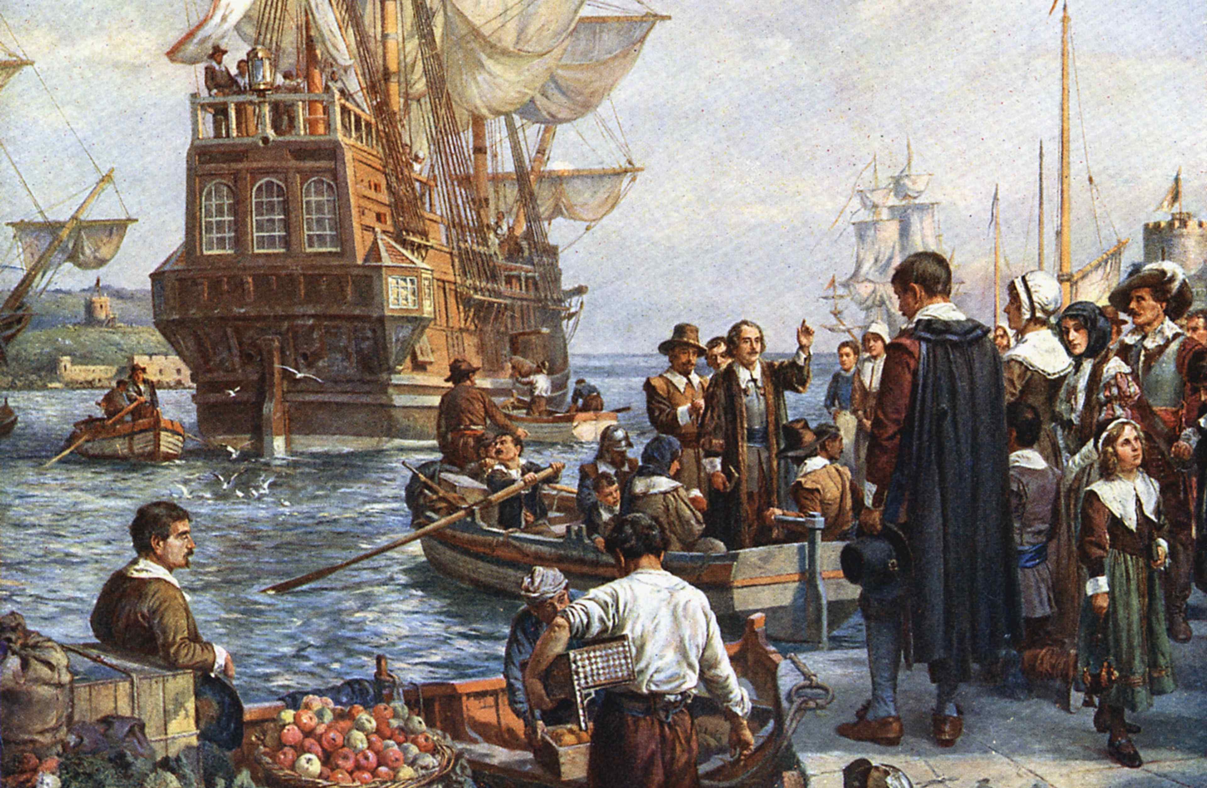 The Pilgrims' Miserable Journey Aboard the Mayflower | HISTORY - Part 3 The Pilgrims' Miserable Journey Aboard the Mayflower | HISTORY 3