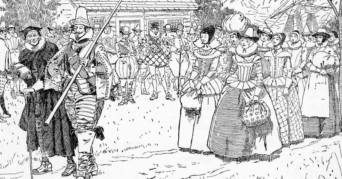 When the Jamestown Colony Placed Ads to Attract Brides When the Jamestown Colony Placed Ads to Attract Brides