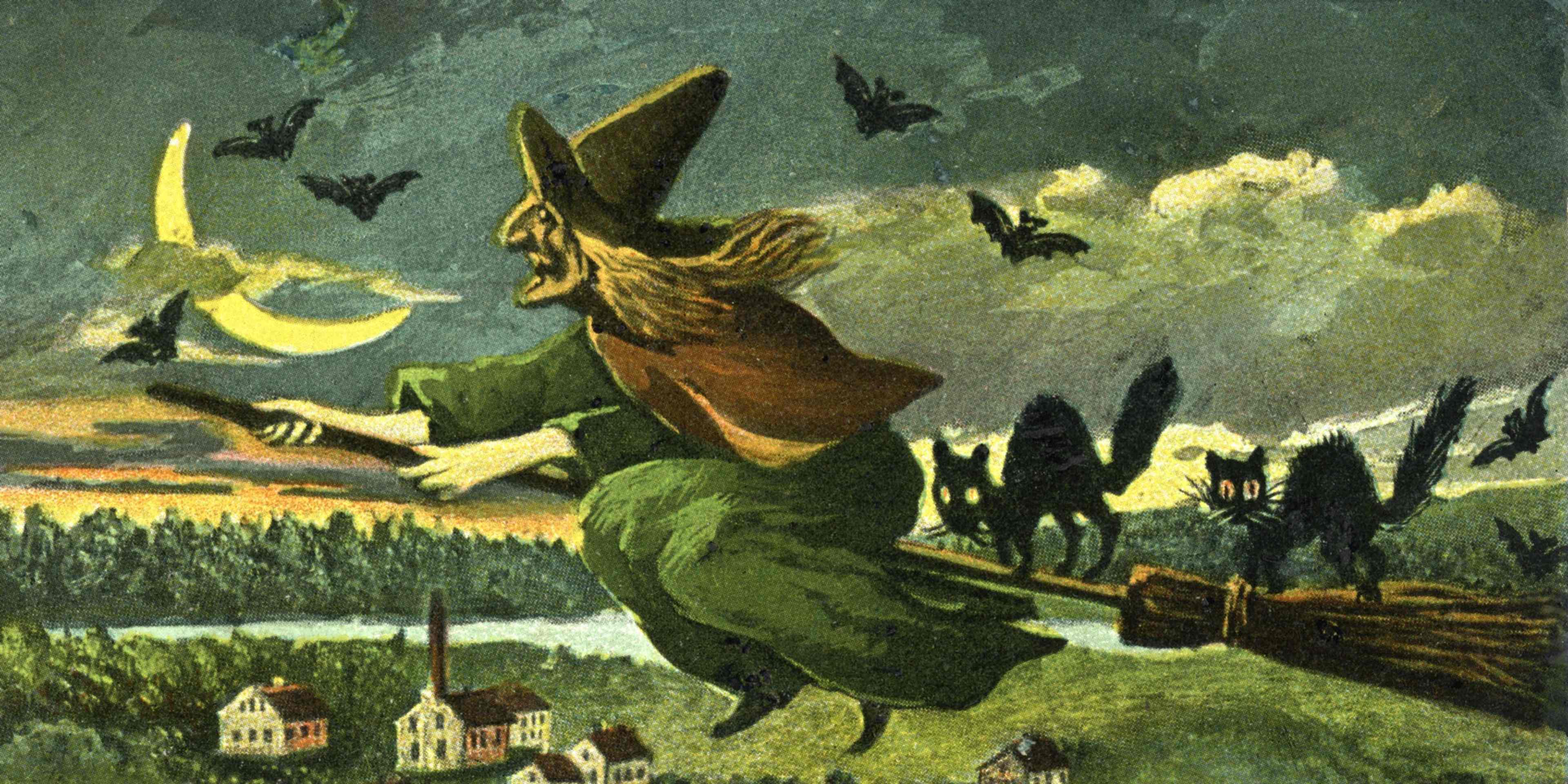 Why Do Witches Ride Brooms? The History Behind the Legend | HISTORY 2