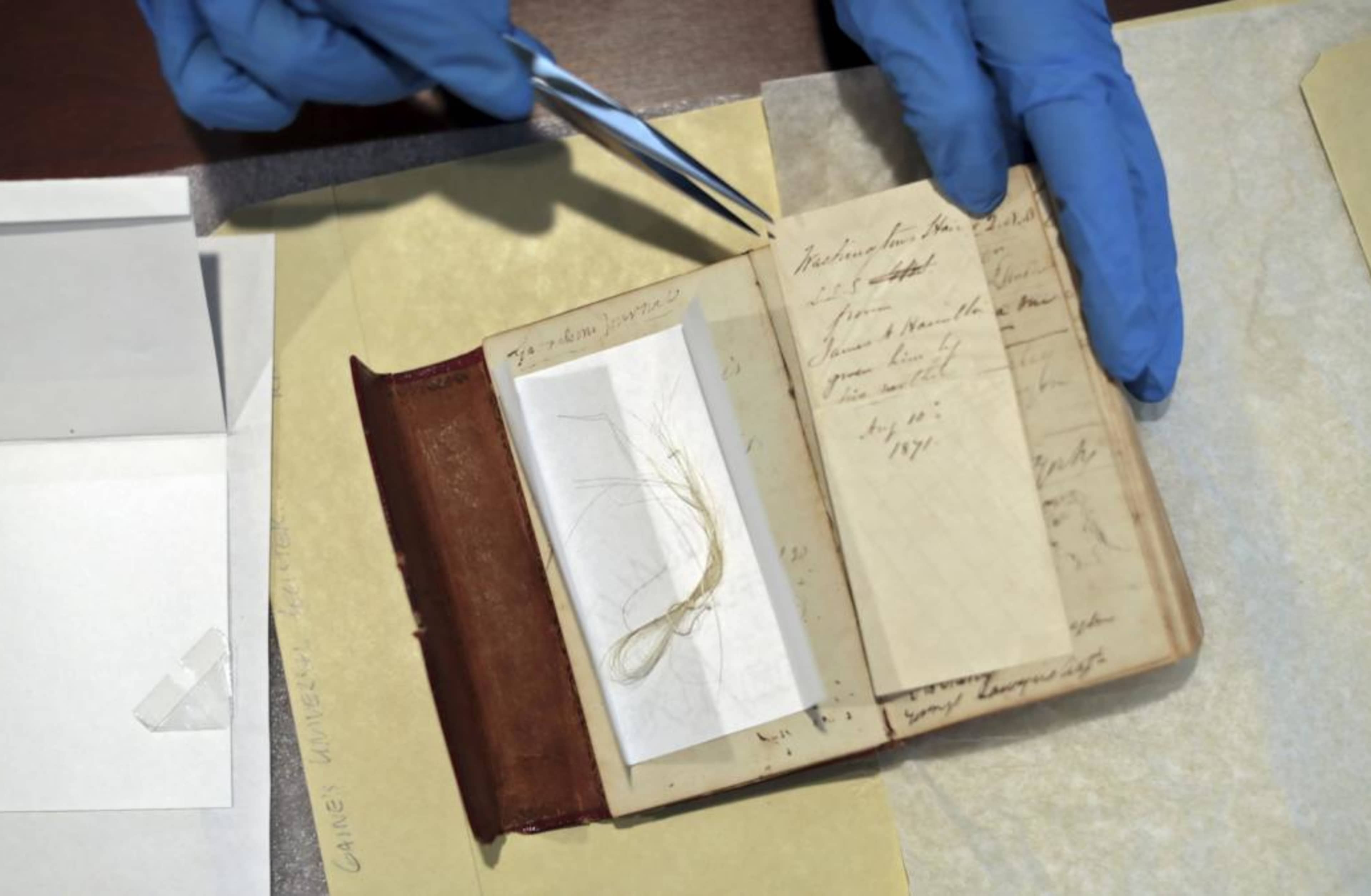 George Washington’s Hair Found in 18th-Century Almanac 2