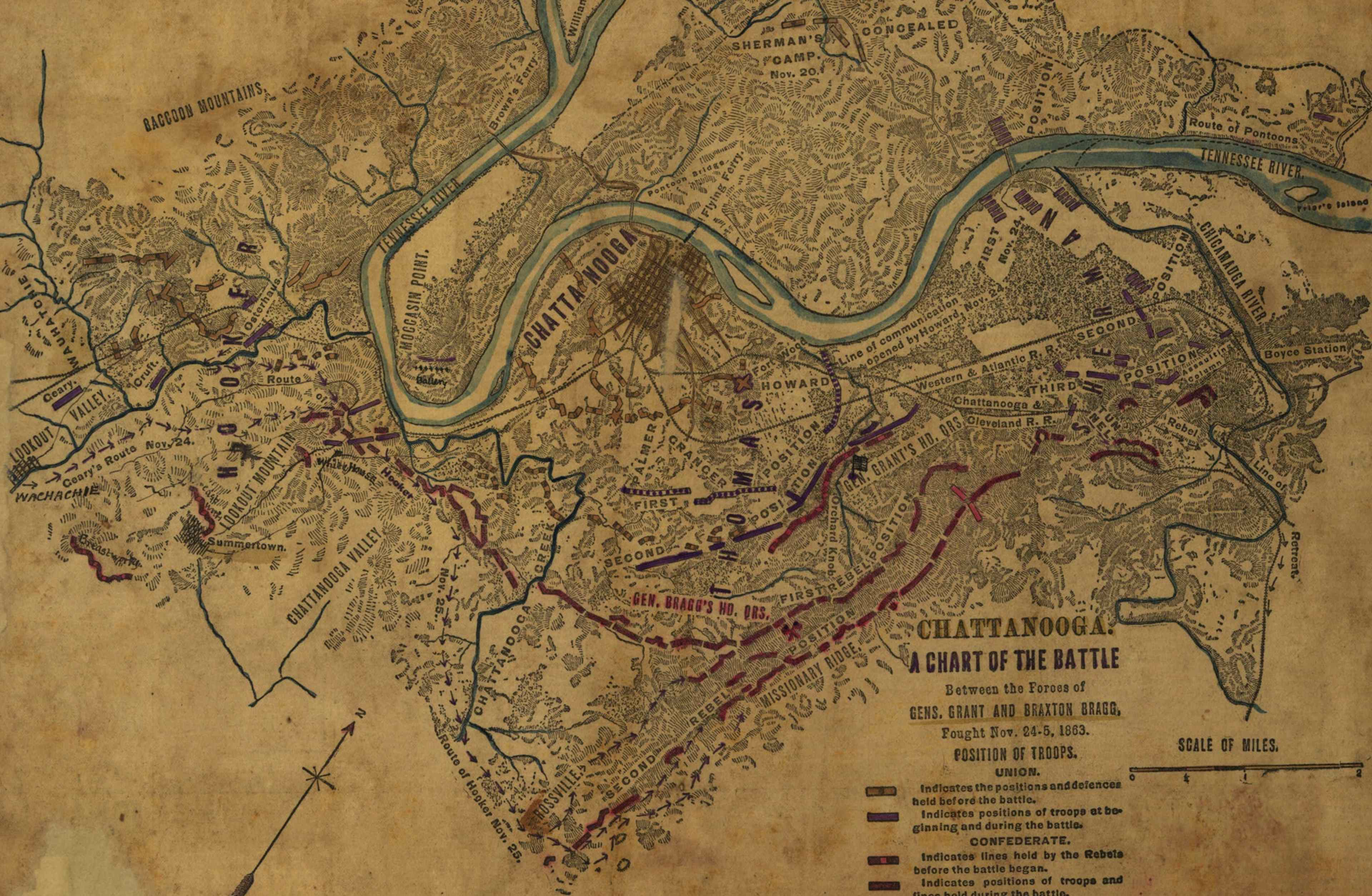 Battle of Chattanooga - Winner, Civil War & Date 2