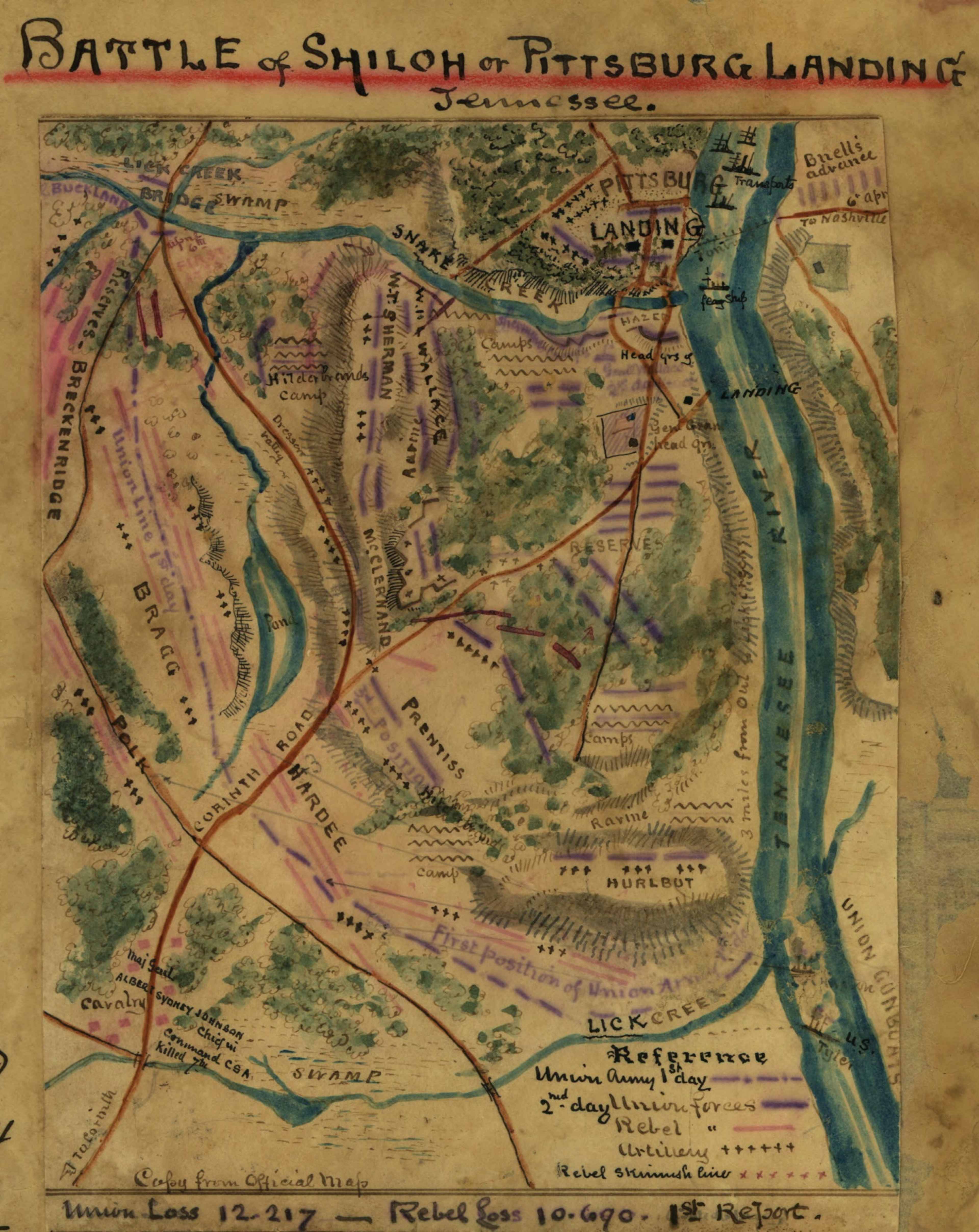 Battle of Shiloh: Location, Dates and Who Won 2