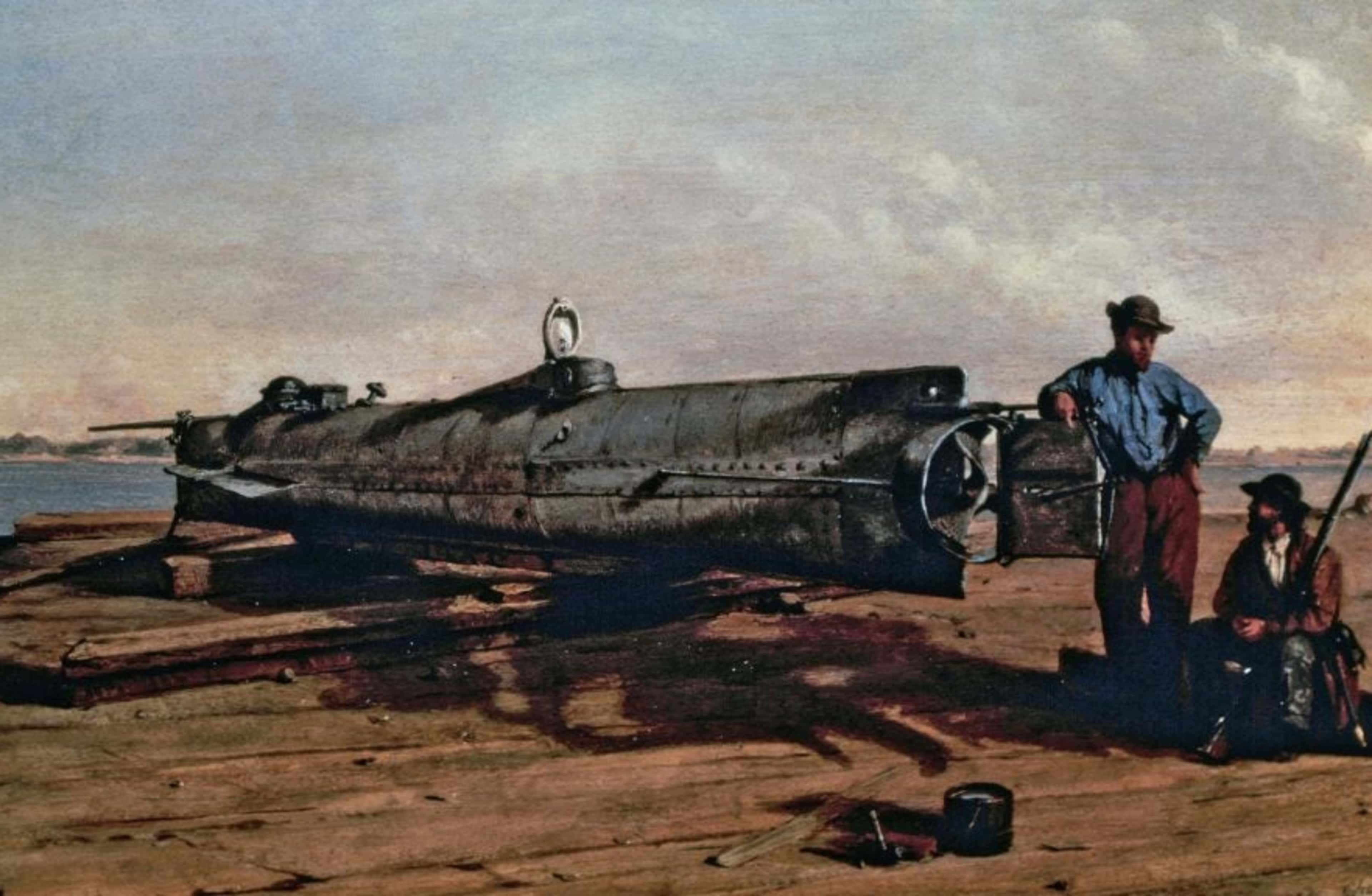 What Sunk the Confederate Submarine the Hunley? - Part 2 What Sunk the Confederate Submarine the Hunley? 2